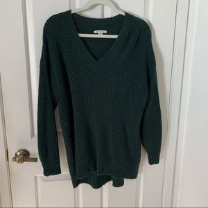 Green Oversized Sweater